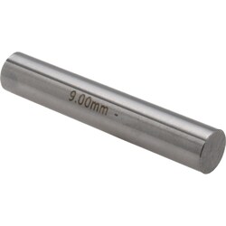 MSC&nbsp;Vermont Gage Plug & Pin Gage, Class ZZ Minus, 9.00 mm, 2 in