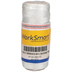 MSC&nbsp;Value Collection Twisted Seine Twine, #36 Twine Dia, Nylon, White