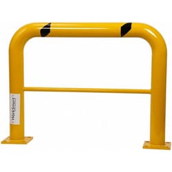 MSC&nbsp;PRO-SAFE Guard Rail, Steel, Yellow, 60 in Length, 42 in Height
