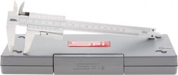 MSC&nbsp;SPI Vernier Caliper, 0 to 6 in, 0.001 in Accuracy, Stainless Steel