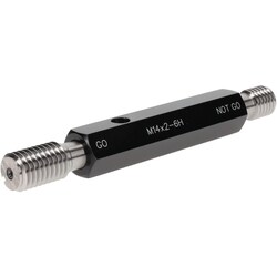 MSC&nbsp;SPI Plug Thread Gage, M14x2 Thread, 6H Class, Double End, Go & No Go
