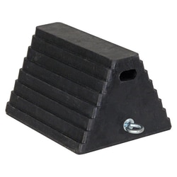 MSC&nbsp;Ideal Warehouse Innovations Rubber Wheel Chock, 8 x 9 x 6 in