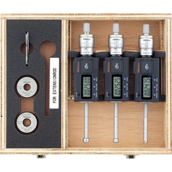 MSC&nbsp;Mitutoyo Electronic Inside Micrometer, 1.2000-1.6000 in, 0.00005 in Resolution, IP65