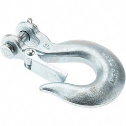 MSC&nbsp;Value Collection Clevis Hook, 5/16 inch Chain Diameter, Grade 43, 3,900 lb Capacity