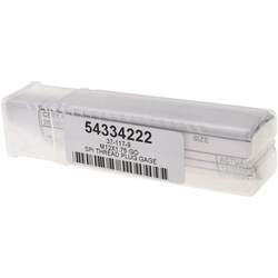 MSC&nbsp;SPI Plug Thread Gage, M12x1.75 Thread, 6H Class, Single End, Go