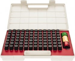 MSC&nbsp;SPI Class ZZ Plug Gage Set, 0.833-0.916 in, 84 Pc, Black oxide steel