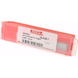 MSC&nbsp;SPI Plug & Pin Gage, Class ZZ Minus, 0.4380 in Dia, Steel