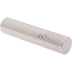 MSC&nbsp;SPI Plug & Pin Gage, 0.4470 in, Steel, 0.0002 in Tolerance