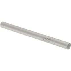MSC&nbsp;SPI Class ZZ Minus Plug & Pin Gage, 0.1630 in, Steel