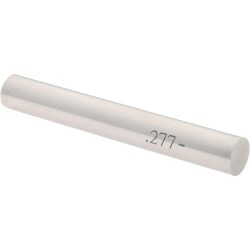 MSC&nbsp;SPI Plug & Pin Gage, Class ZZ Minus, 0.2770 in Diameter, Steel