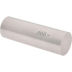 MSC&nbsp;SPI Plug & Pin Gage, Class ZZ Minus, 0.6660 inch, Steel