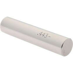 MSC&nbsp;SPI Plug & Pin Gage, Class ZZ Minus, 0.4430 in Diameter, Steel