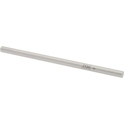MSC&nbsp;SPI Plug Gage, Class ZZ Plus, 0.0960 inch Diameter, 0.000200 inch Tolerance, Steel