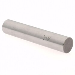 MSC&nbsp;SPI Plug Gage, 0.3840 in Diameter, Class ZZ Plus, Steel