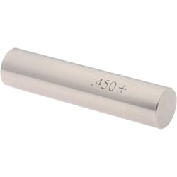 MSC&nbsp;SPI Class ZZ Plus Plug Gage, 0.4500 in Diameter, Steel, 0.000200 in Tolerance