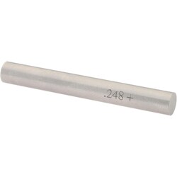 MSC&nbsp;SPI Class ZZ Plus Plug Gage, 0.2480 in, 0.000200 in Tolerance, Steel