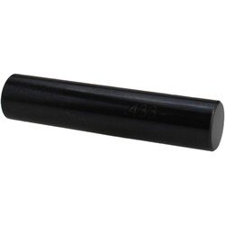 MSC&nbsp;SPI Class ZZ Minus Plug & Pin Gage, 0.4330 inch Diameter, Black Oxide