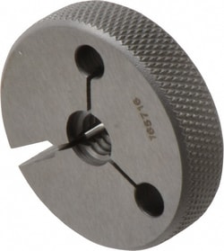 MSC&nbsp;GF Gage Threaded Ring Gage, #4-40 Thread, Class 3A, No Go