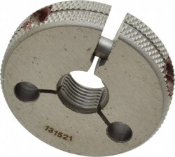 MSC&nbsp;GF Gage Threaded Ring Gage, 1/2-20 Thread, UNF, Class 2A, No Go