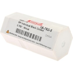 MSC&nbsp;SPI Plug & Pin Gage, Class ZZ Minus, 0.7620 in Diameter, Black Oxide