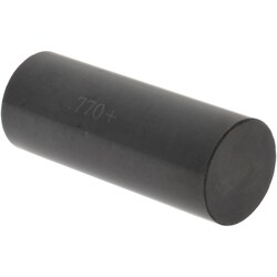 MSC&nbsp;SPI Plug Gage, 0.7700 in, +0.000200 in Tolerance, Black Oxide Finish