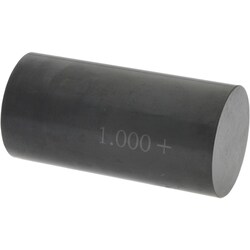 MSC&nbsp;SPI Plug Gage, Class ZZ Plus, 0.7330 inch Diameter, Black Oxide