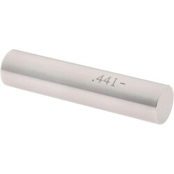 MSC Industrial Supply Co. Plug & Pin Gage, Class ZZ Minus, 0.4410 in Diameter, Steel