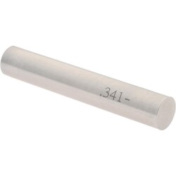 MSC&nbsp;SPI Class ZZ Minus Plug & Pin Gage, 0.3410 in Diameter, Steel