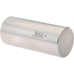 MSC&nbsp;SPI Plug & Pin Gage, Class ZZ Minus, 0.8660 in Diameter, Steel