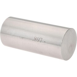 MSC&nbsp;SPI Plug & Pin Gage, Class ZZ Minus, 0.8970 in Diameter, Steel