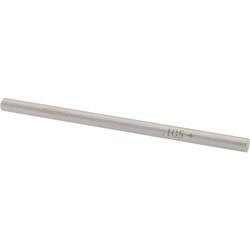 MSC&nbsp;SPI Class ZZ Plus Plug Gage, 0.1050 in Diameter, 0.0002 in Tolerance, Steel