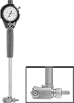 MSC&nbsp;Mitutoyo Dial Caliper, 0-6 in, 0.001 in Graduation, Stainless Steel