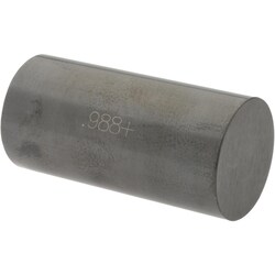 MSC&nbsp;SPI Class ZZ Plus Plug Gage, 0.9800 in Dia, +0.000200 in Tolerance, Black Oxide
