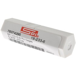MSC&nbsp;SPI Plug & Pin Gage, Class ZZ Minus, 0.1730 in, Steel, Black Oxide