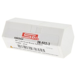 MSC&nbsp;SPI Class ZZ Plus Plug Gage, 0.5020 in Diameter, Black Oxide, 0.000200 in Tolerance
