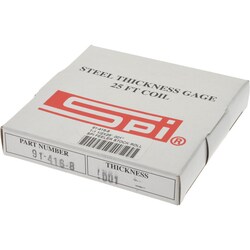 MSC&nbsp;SPI Feeler Stock Roll, High Carbon Steel, 0.001 in Thick
