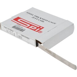 MSC&nbsp;SPI Feeler Stock Roll, 0.031 in, 1/2 in, High Carbon Steel