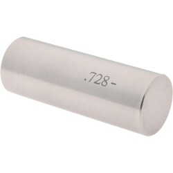 MSC&nbsp;SPI Plug & Pin Gage, Class ZZ Minus, 0.7280 in Diameter, Steel