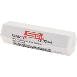 MSC&nbsp;SPI Plug Gage, Class ZZ Plus, 0.0300 in Diameter, 0.000200 in Tolerance, Steel