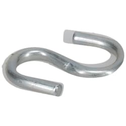MSC&nbsp;Campbell S-Hook, Trade Size 40, Carbon Steel, Zinc Plated, 42 Lb