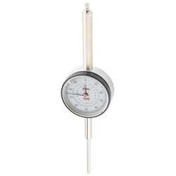 MSC&nbsp;SPI Dial Drop Indicator, 0-100 Dial Reading, 0.001 in Graduation, 2-1/4 in Dial Diameter, Lug Back