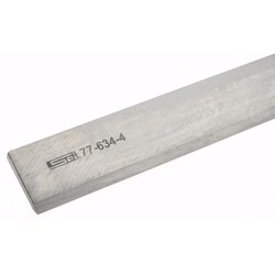 MSC&nbsp;SPI Beveled Straight Edge, 36 in, 0.0008 in Flatness, Spring Steel