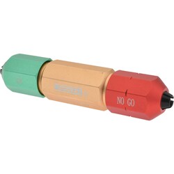MSC&nbsp;Vermont Gage Class ZZ Minus Plug & Pin Gage, 1.00 mm, 2 in, Steel