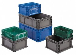 MSC&nbsp;Orbis Lid, 12 in x 7.4 in x 1 in, Polyethylene, Gray