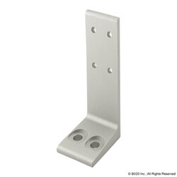 MSC&nbsp;80/20 Inc. Base Plate, Series 10, Aluminum, Anodized, 5 in Height