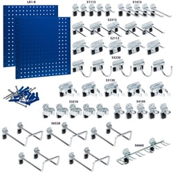 MSC&nbsp;Triton Products Single Ring Tool Holder Pegboard Hook, 1/2 in ID, 3/16 in Dia, 1-1/8 in Long