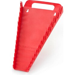 MSC&nbsp;Tekton Wrench Holder, 15-Tool, Red, Polyethylene