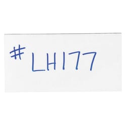 MSC&nbsp;Value Collection Warehouse Labels, Magnetic, 2 x 4 Inch, White