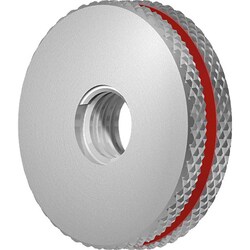 MSC&nbsp;Emuge Threaded Ring Gage, M10 x 1.00 Thread, Metric, Class 6G, No Go