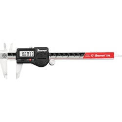 MSC&nbsp;Starrett Electronic Caliper, 150 mm, 0.0005 in Resolution, Stainless Steel